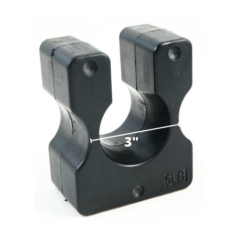 Ader Sporting Goods محول وزن أدر الإضافي لوحة إضافية 5 رطل - Image 2